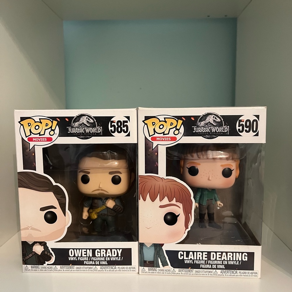 Jurassic World Funko Pop 2 pack